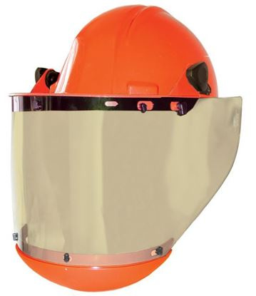 Pro - Shield / Hard Hat & Face Shield Complete with Chin Guard / AS1000HAT